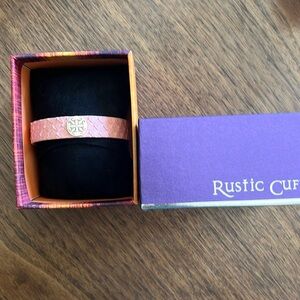 Rustic Cuff Bracelet